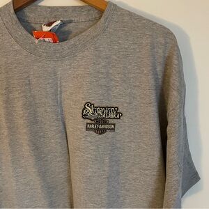 Harley-Davidson Light Gray Short Sleeve Tee